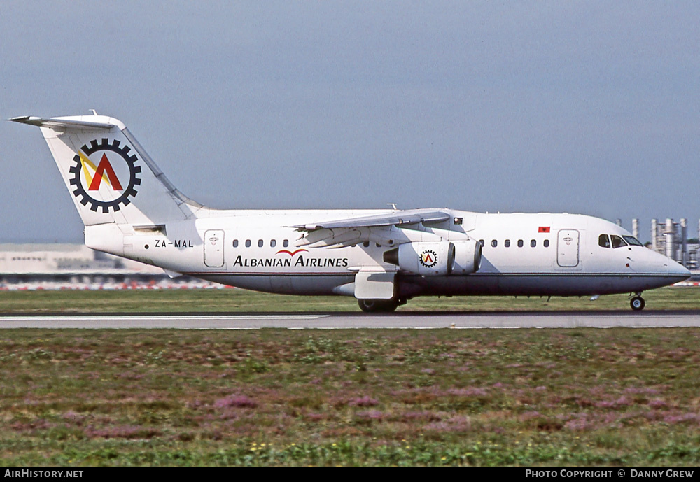Aircraft Photo of ZA-MAL | British Aerospace BAe-146-200A | Albanian Airlines | AirHistory.net #384224