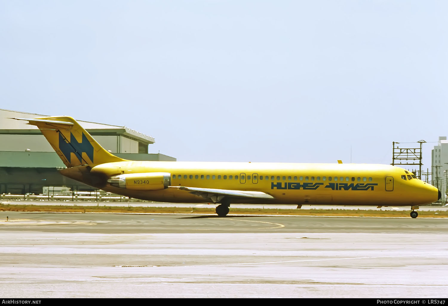 Aircraft Photo of N9340 | McDonnell Douglas DC-9-31 | Hughes Airwest | AirHistory.net #384233