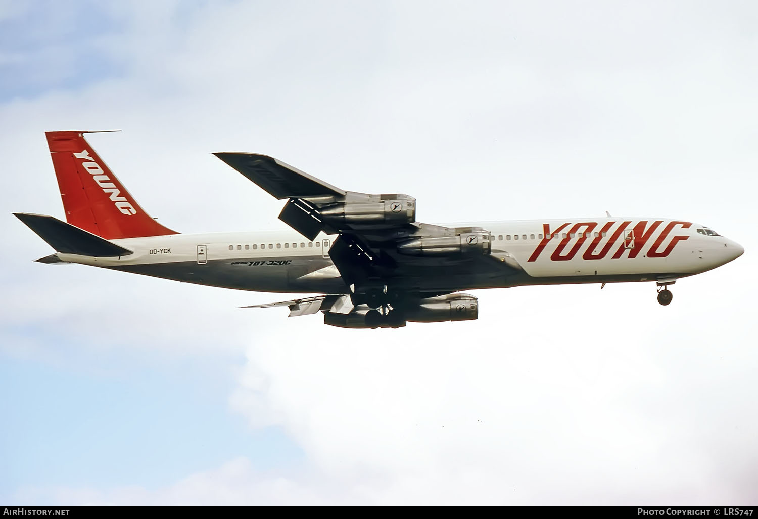 Aircraft Photo of OO-YCK | Boeing 707-338C | Young Cargo | AirHistory.net #384244