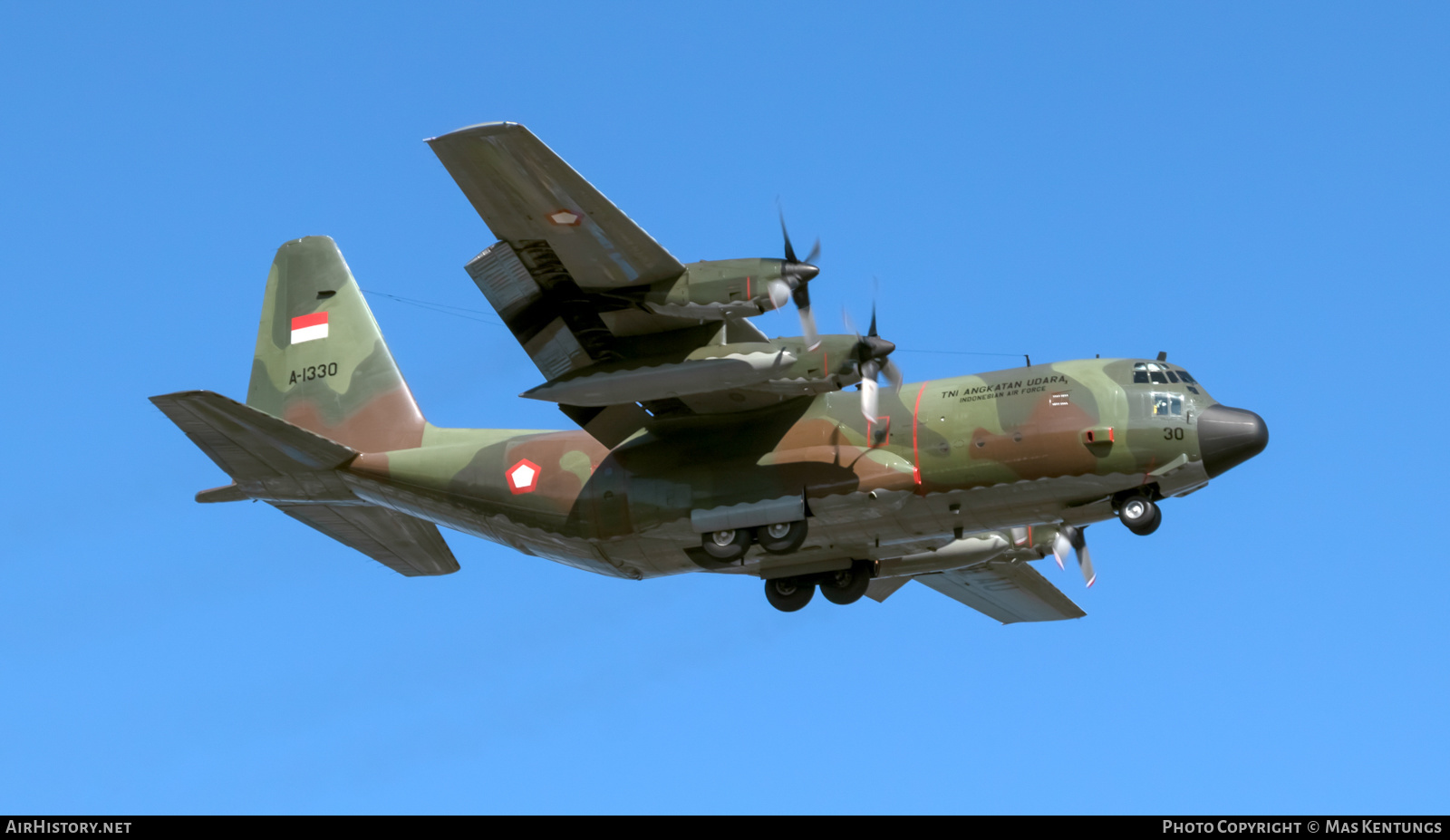 Aircraft Photo of A-1330 | Lockheed C-130H Hercules | Indonesia - Air Force | AirHistory.net #384249