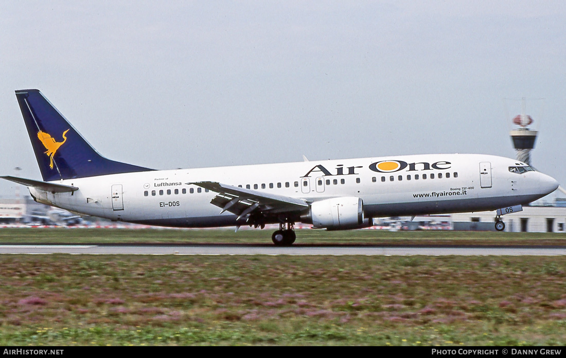 Aircraft Photo of EI-DOS | Boeing 737-49R | Air One | AirHistory.net #384253