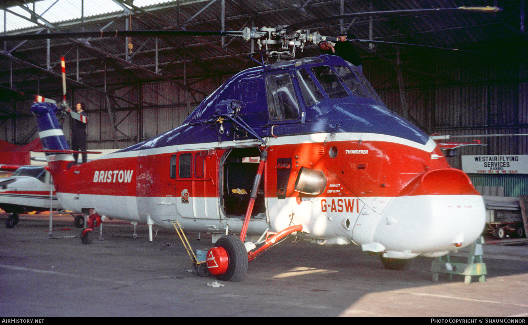 Aircraft Photo of G-ASWI | Westland WS-58 Wessex 60 | Bristow Helicopters | AirHistory.net #384260