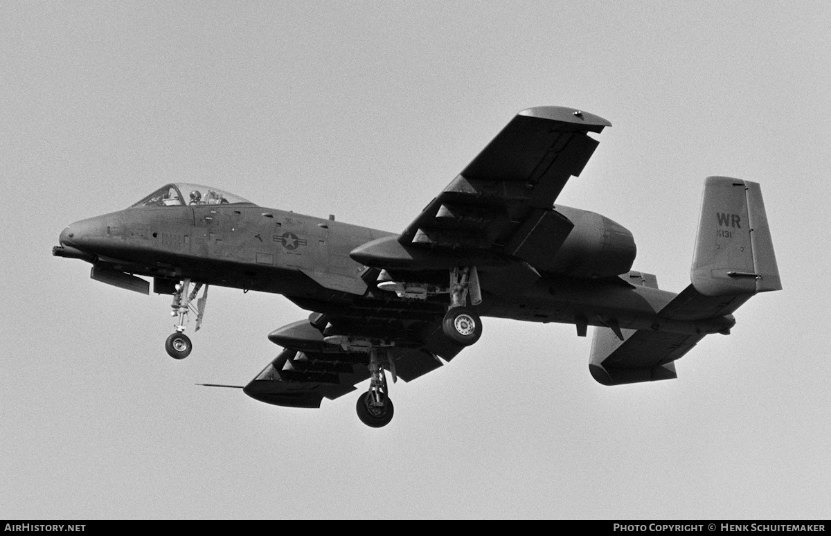 Aircraft Photo of 79-0131 / AF79-131 | Fairchild A-10A Thunderbolt II | USA - Air Force | AirHistory.net #384273