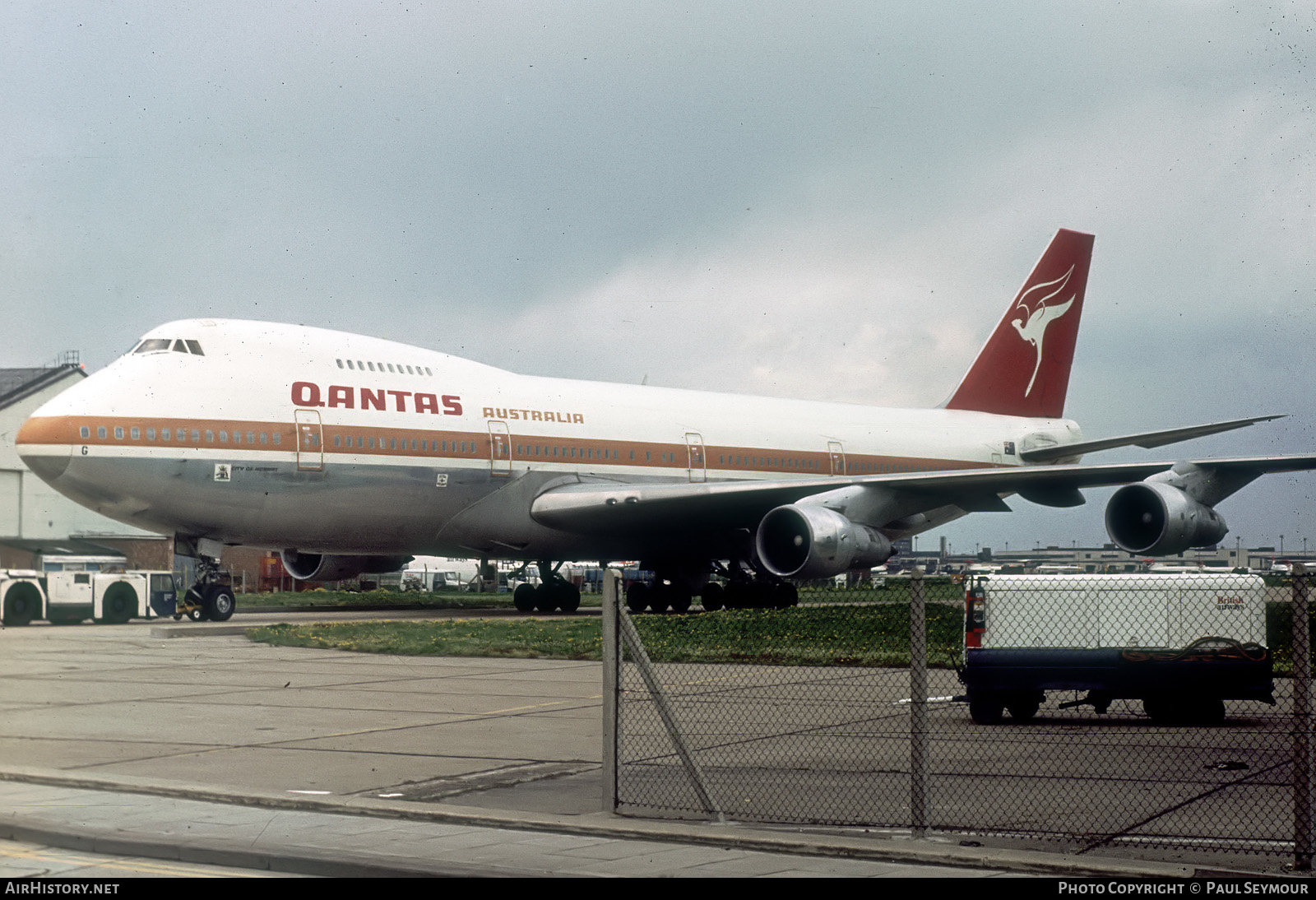 Aircraft Photo of VH-EBG | Boeing 747-238B | Qantas | AirHistory.net #384309