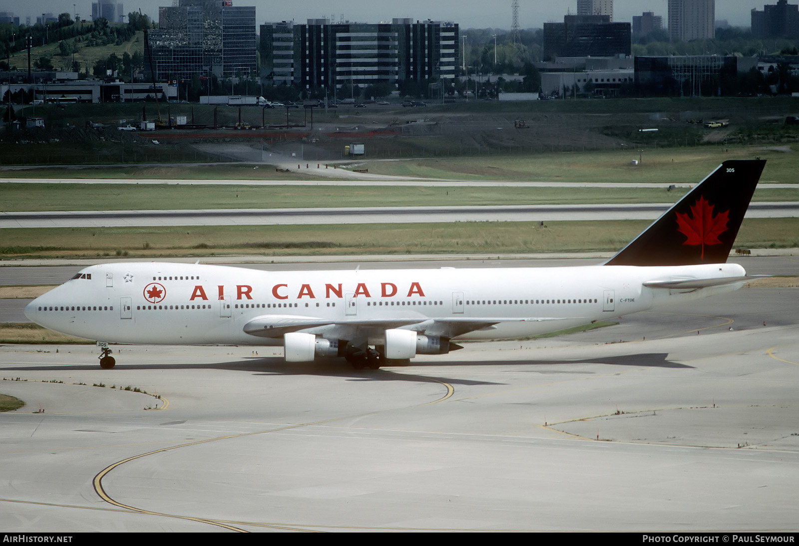 Aircraft Photo of C-FTOE | Boeing 747-133 | Air Canada | AirHistory.net #384311