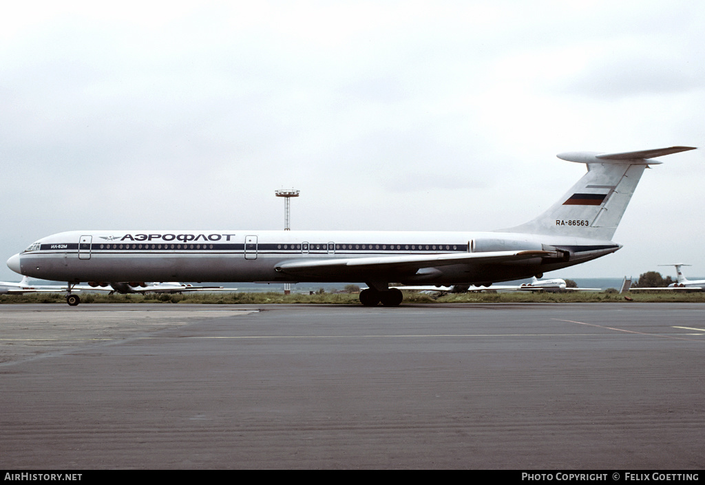 Aircraft Photo of RA-86563 | Ilyushin Il-62M | Aeroflot | AirHistory.net #384312