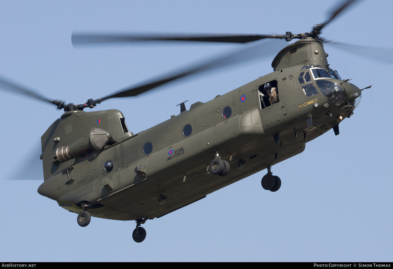 Aircraft Photo of ZA674 | Boeing Chinook HC2 (352) | UK - Air Force | AirHistory.net #384318