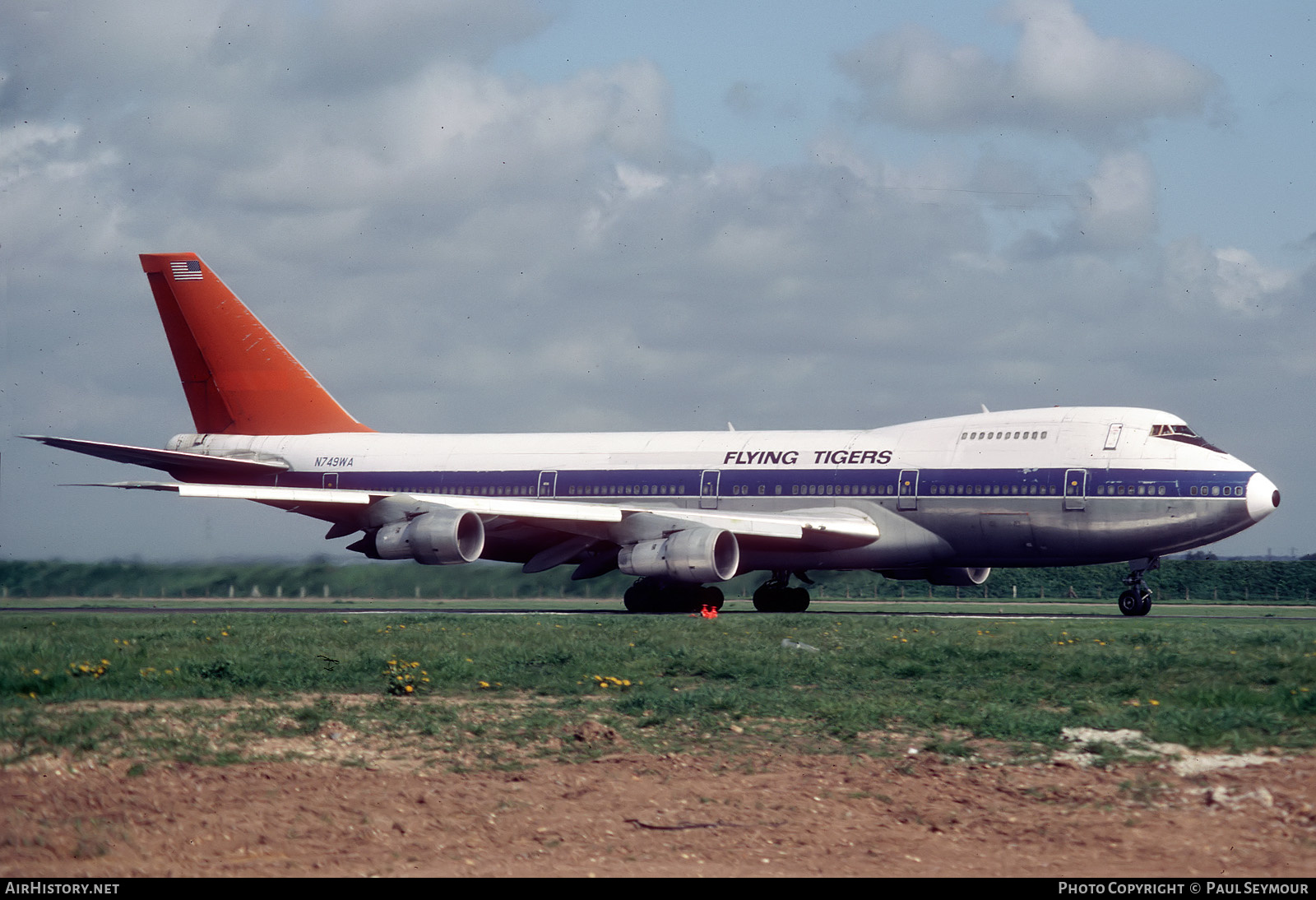 Aircraft Photo of N749WA | Boeing 747-273C | Flying Tigers | AirHistory.net #384324