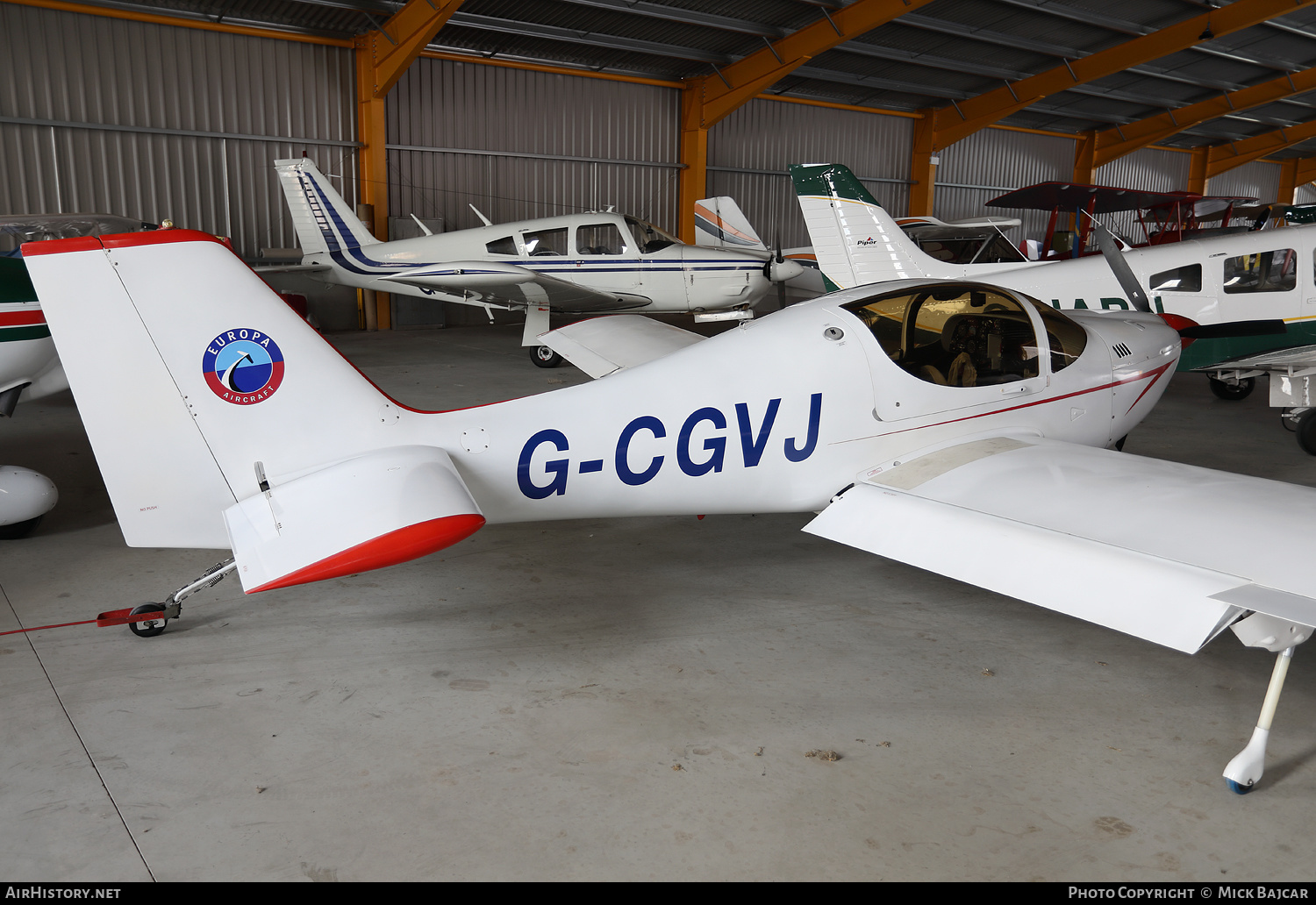 Aircraft Photo of G-CGVJ | Europa Aircraft Europa XS | AirHistory.net #384354