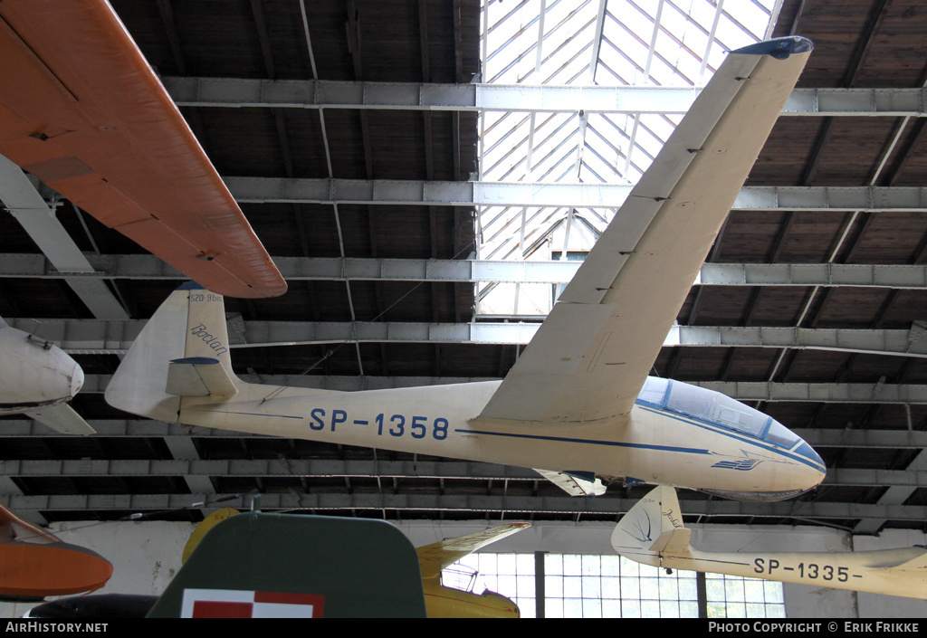Aircraft Photo of SP-1358 | SZD-9 bis Bocian 1A | AirHistory.net #384370