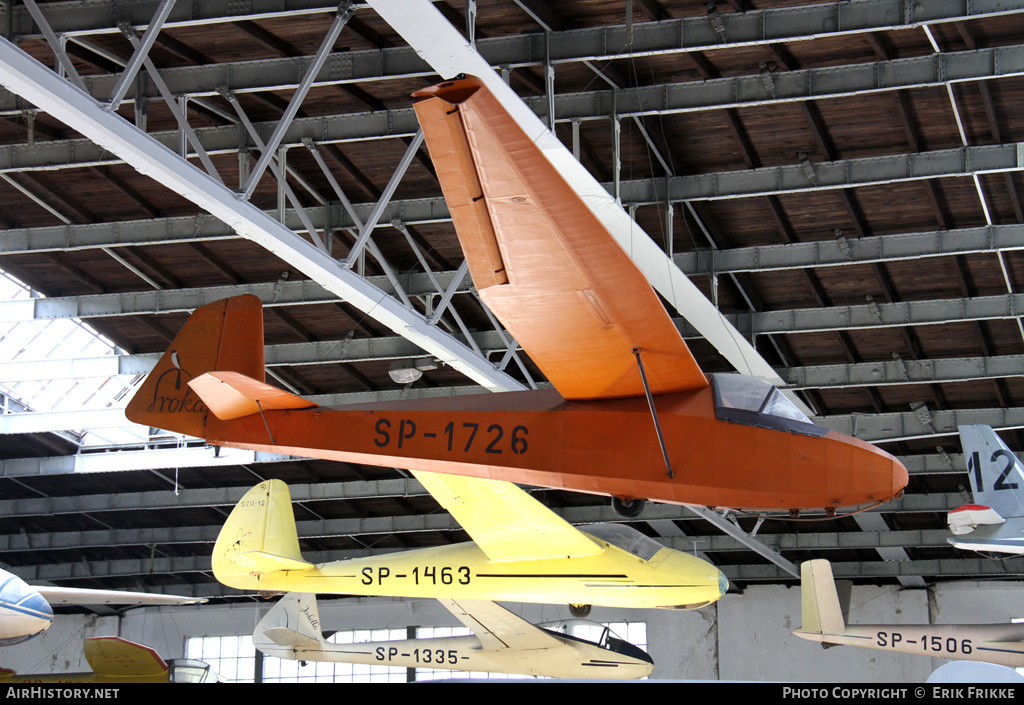 Aircraft Photo of SP-1726 | PZL-Bielsko SZD-15 Sroka | AirHistory.net #384379