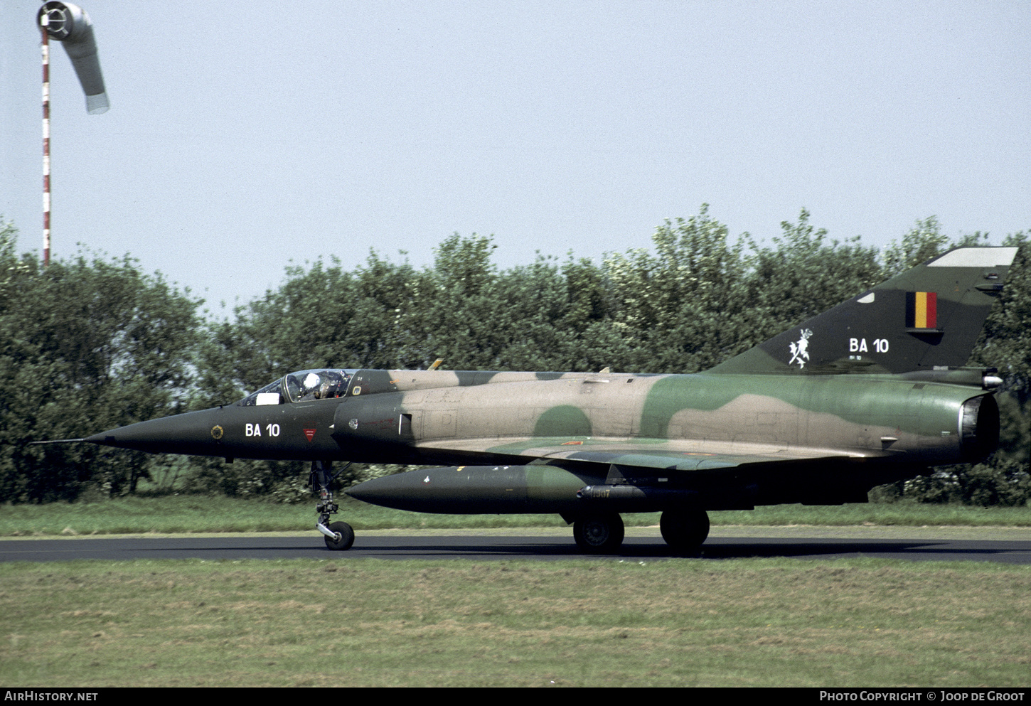 Aircraft Photo of BA10 | Dassault Mirage 5BA | Belgium - Air Force | AirHistory.net #384390