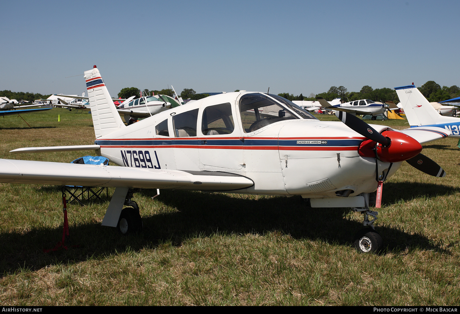 Aircraft Photo of N7699J | Piper PA-28R-180 Cherokee Arrow | AirHistory.net #384402