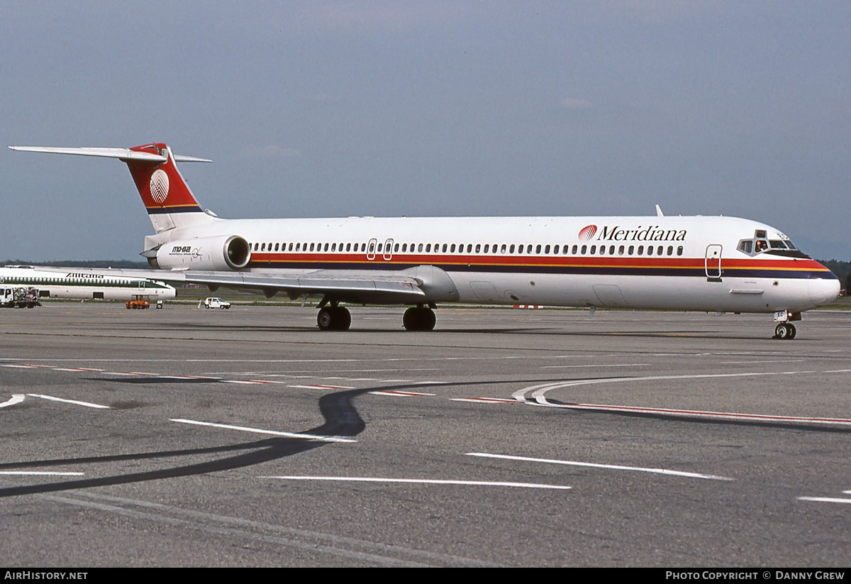 Aircraft Photo of I-SMEC | McDonnell Douglas MD-83 (DC-9-83) | Meridiana | AirHistory.net #384408