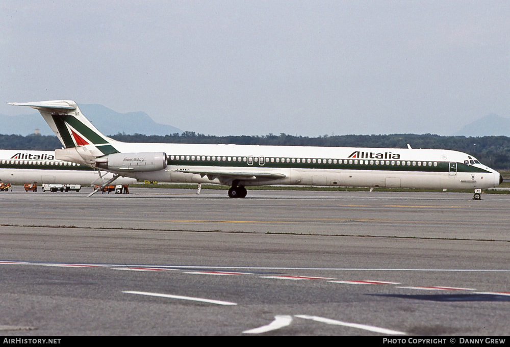 Aircraft Photo of I-DANR | McDonnell Douglas MD-82 (DC-9-82) | Alitalia | AirHistory.net #384417