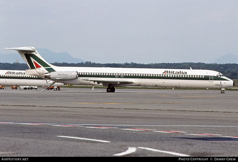 Aircraft Photo of I-DANR | McDonnell Douglas MD-82 (DC-9-82) | Alitalia | AirHistory.net #384417
