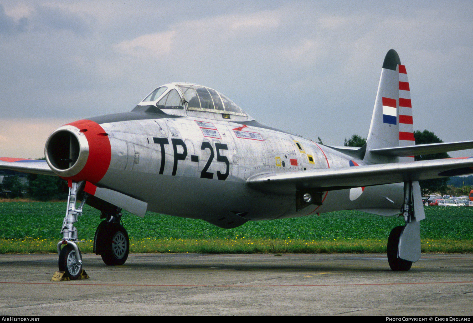 Aircraft Photo of K-6 | Republic F-84E Thunderjet | Netherlands - Air Force | AirHistory.net #384432