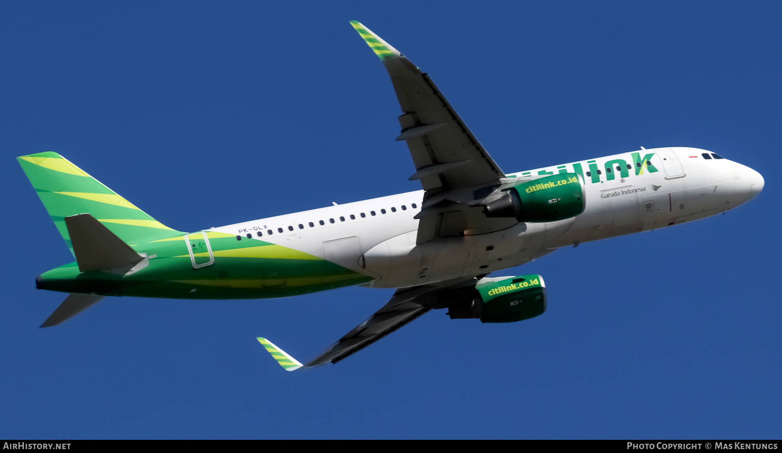 Aircraft Photo of PK-GLX | Airbus A320-214 | Citilink | AirHistory.net #384446