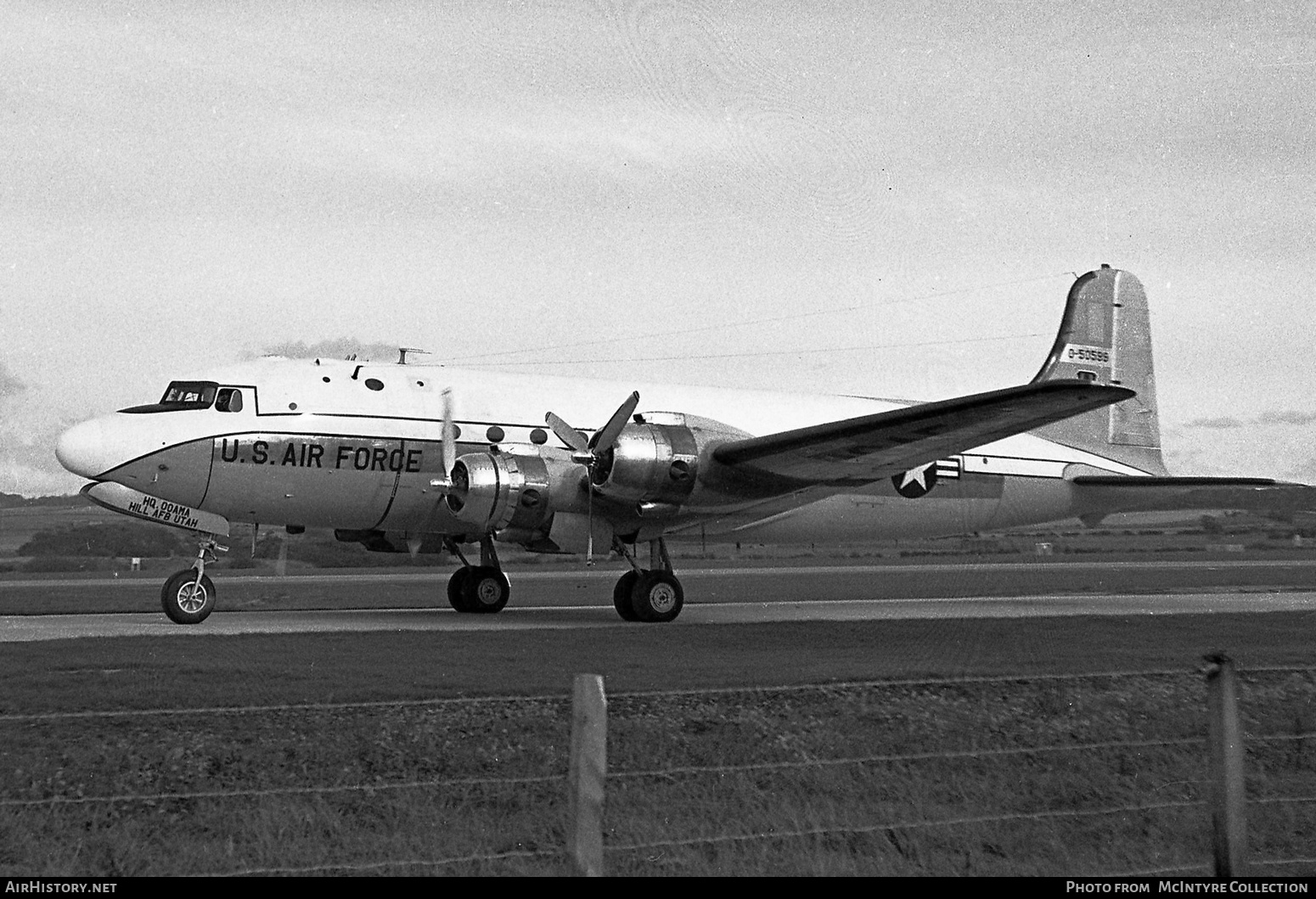 Aircraft Photo of 45-599 / 0-50599 | Douglas C-54G Skymaster | USA - Air Force | AirHistory.net #384450