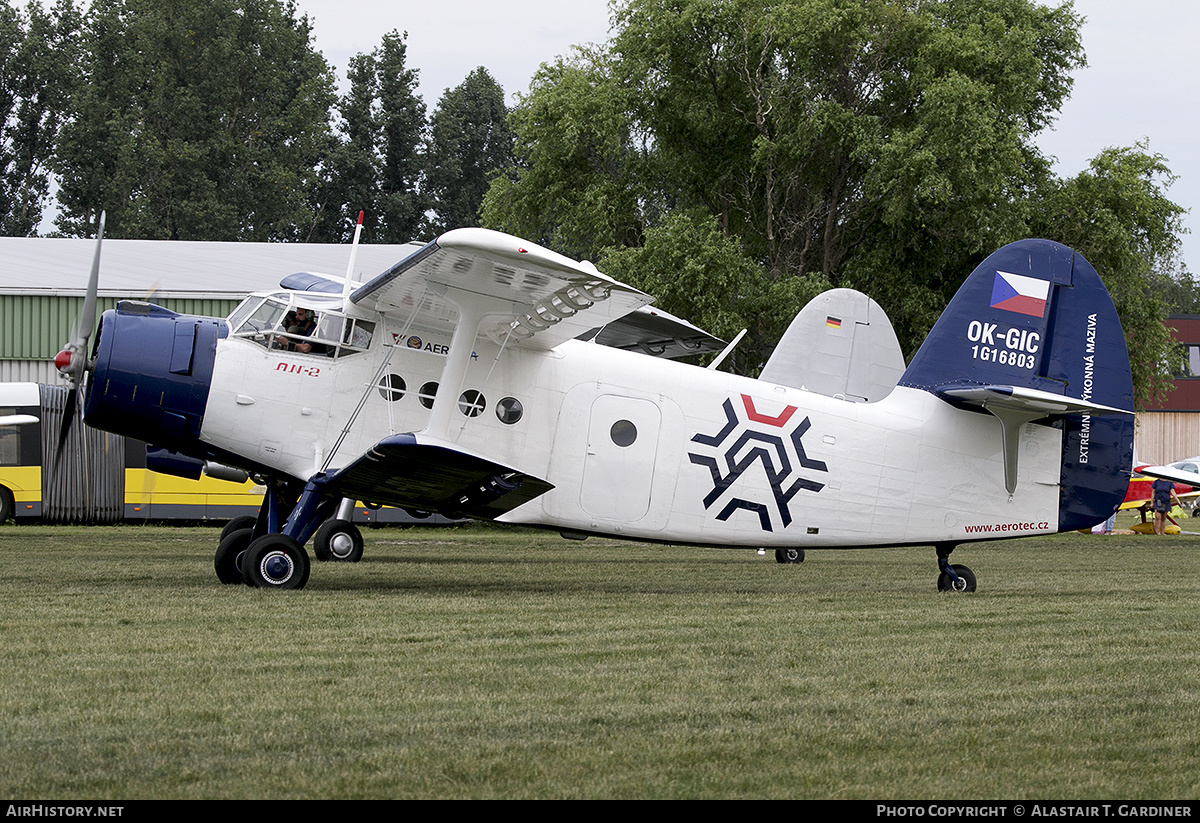 Aircraft Photo of OK-GIC | Antonov An-2T | Aerovia | AirHistory.net #384461