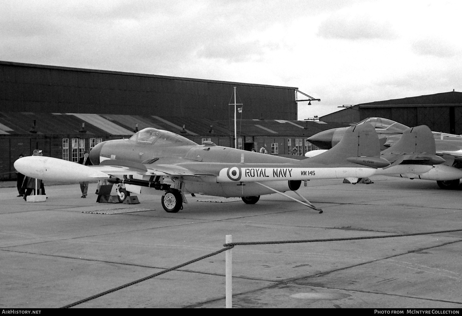 Aircraft Photo of WW145 | De Havilland D.H. 112 Sea Venom FAW22 | UK - Navy | AirHistory.net #384471