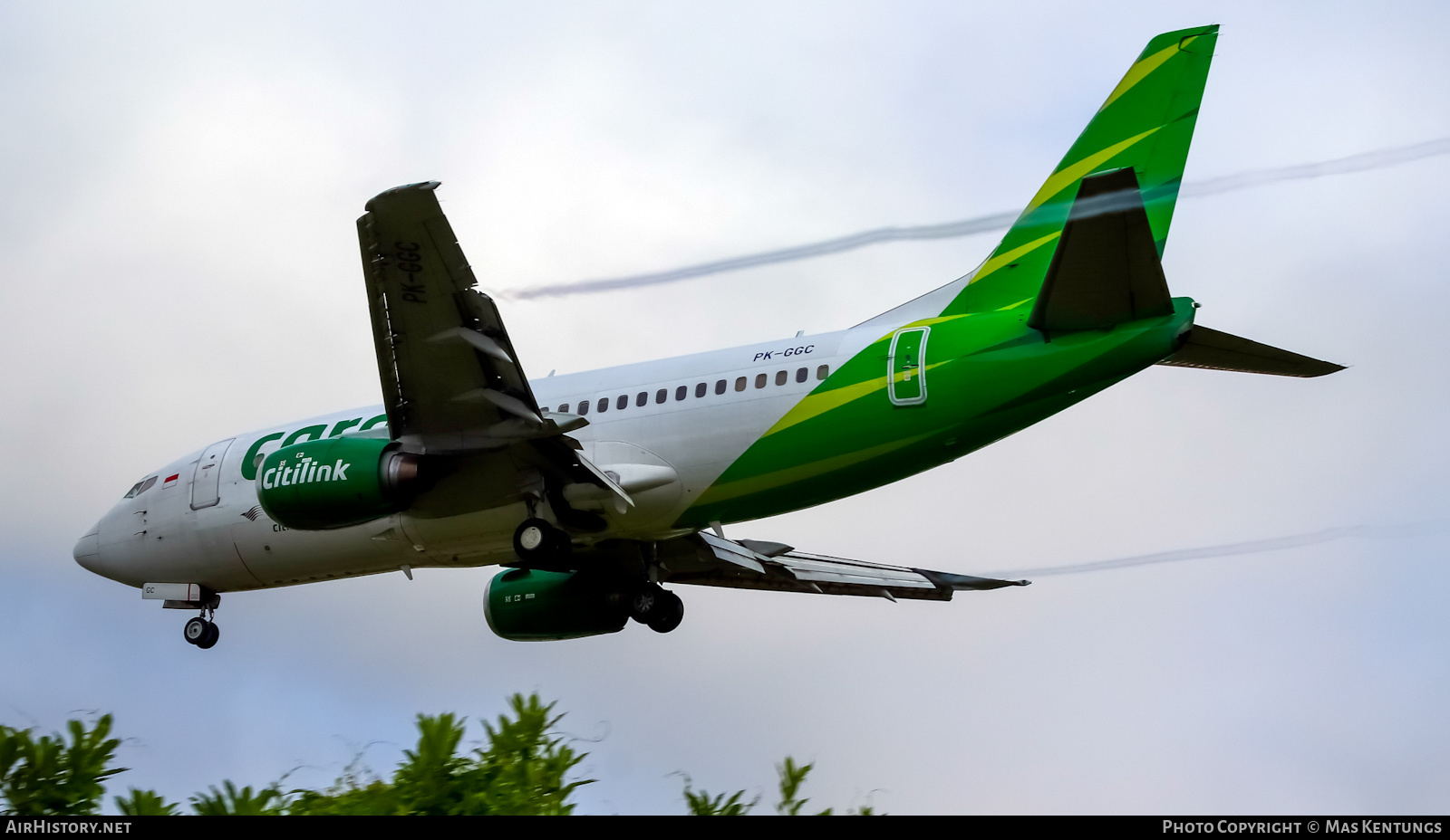 Aircraft Photo of PK-GGC | Boeing 737-5U3 | Citilink Cargo | AirHistory.net #384474