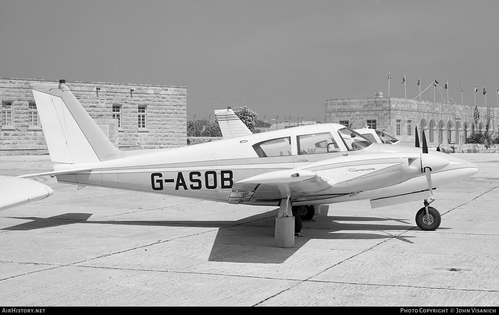 Aircraft Photo of G-ASOB | Piper PA-30-160 Twin Comanche | AirHistory.net #384482