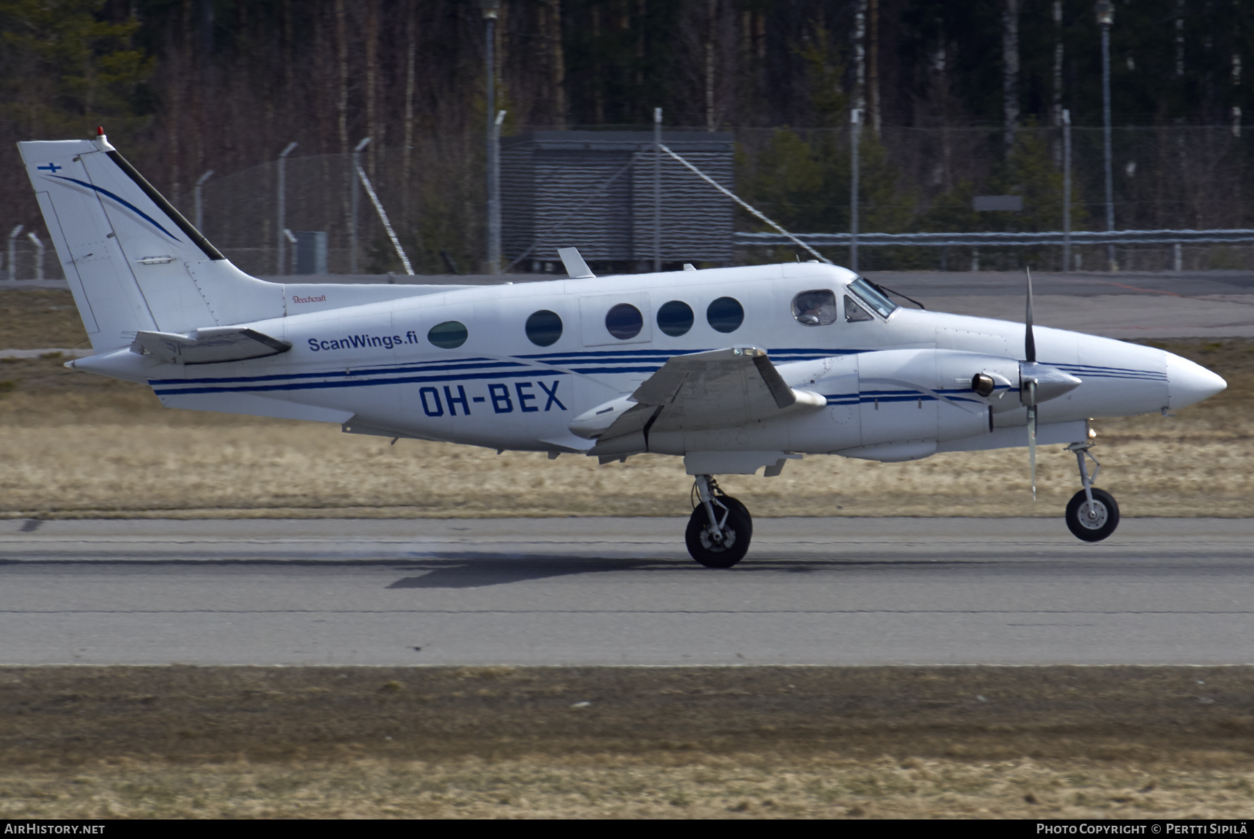 Aircraft Photo of OH-BEX | Beech C90 King Air | Scanwings | AirHistory.net #384499