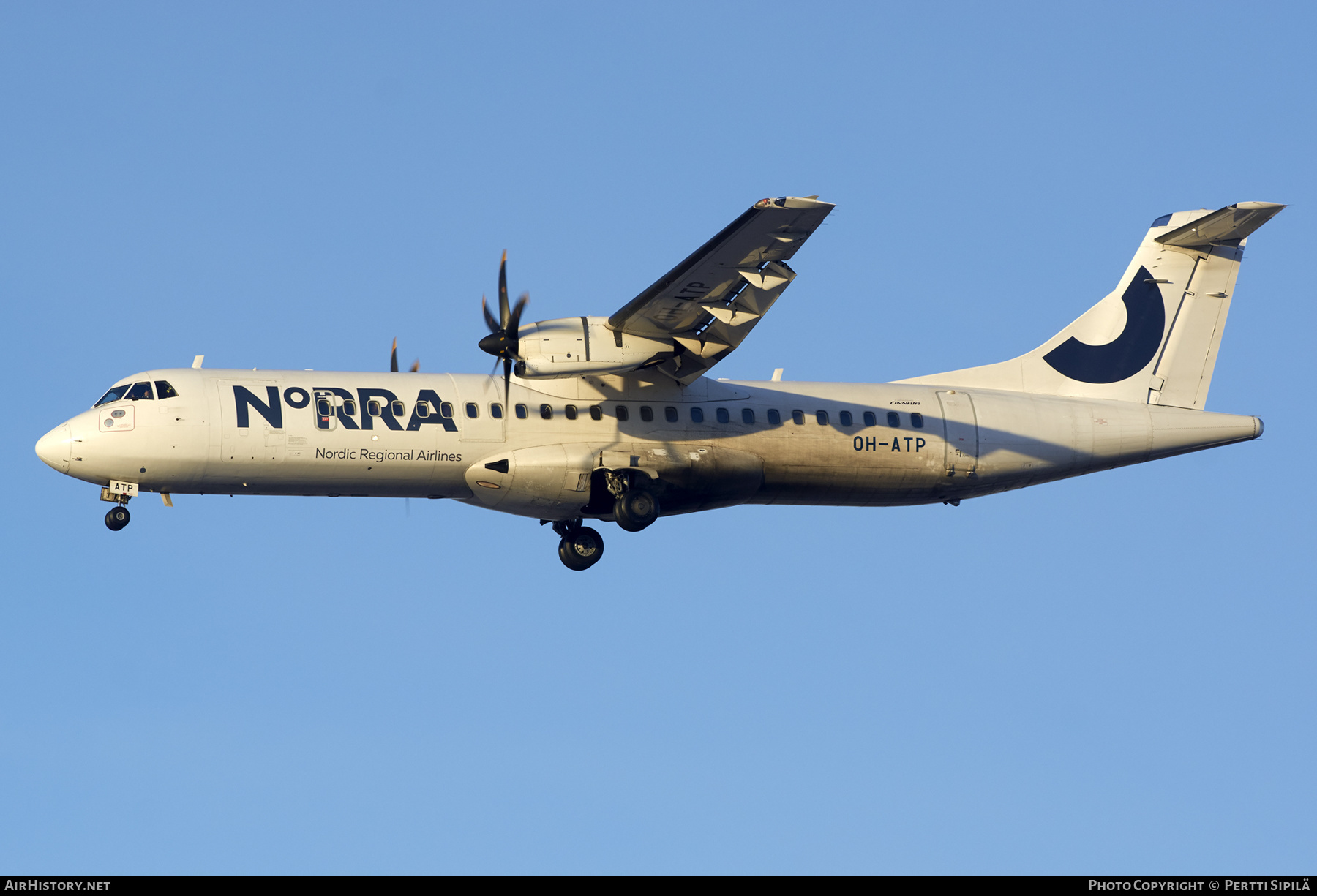 Aircraft Photo of OH-ATP | ATR ATR-72-500 (ATR-72-212A) | Norra - Nordic Regional Airlines | AirHistory.net #384520