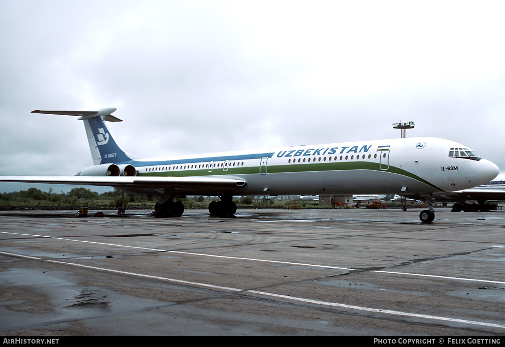 Aircraft Photo of UK-86577 | Ilyushin Il-62M | Uzbekistan Airways | AirHistory.net #384540