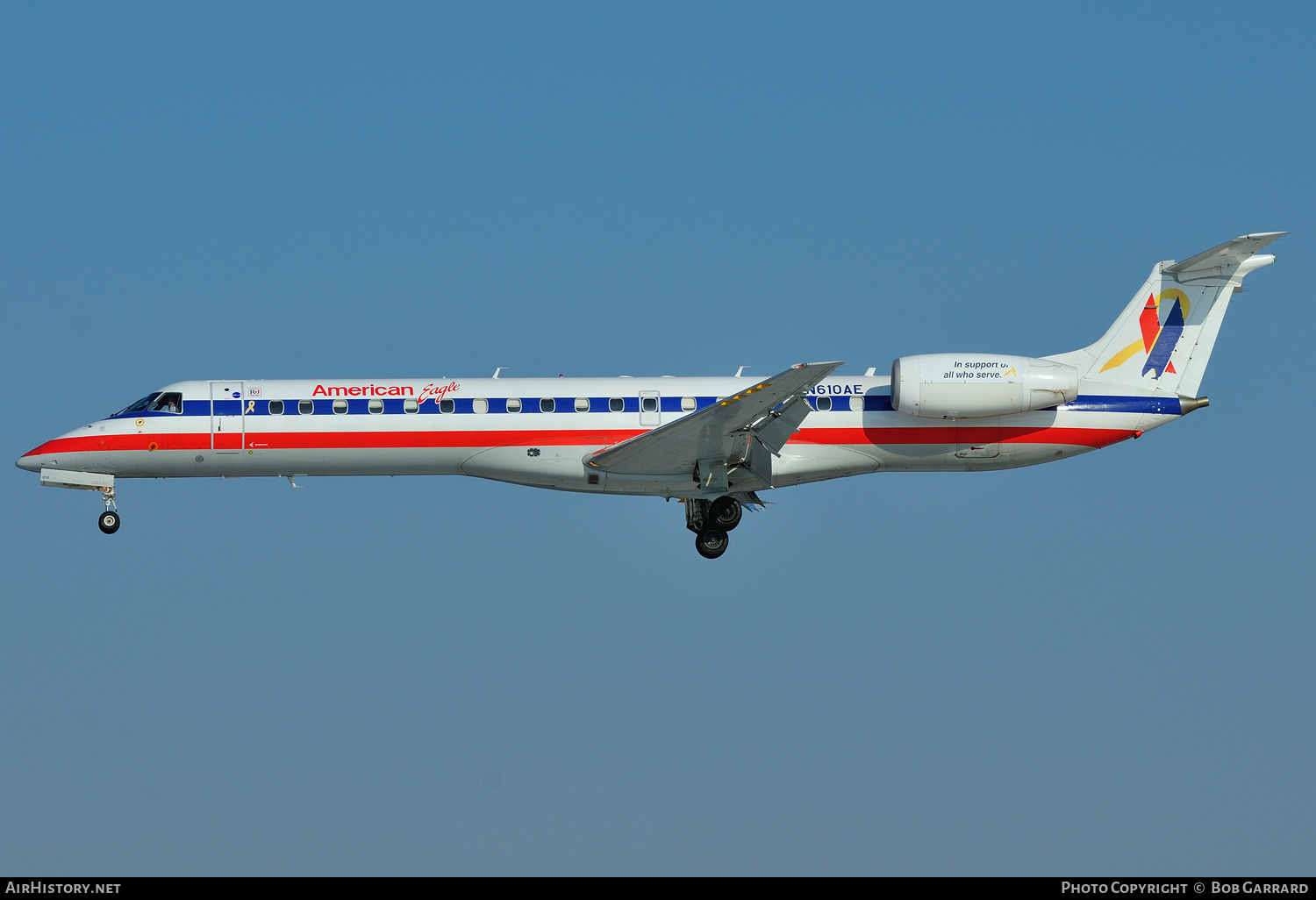 Aircraft Photo of N610AE | Embraer ERJ-145LR (EMB-145LR) | American Eagle | AirHistory.net #384543