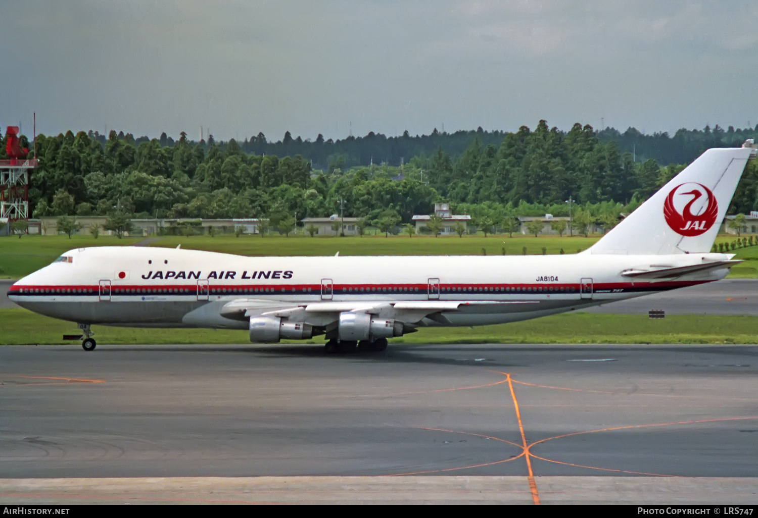 Aircraft Photo of JA8104 | Boeing 747-246B | Japan Air Lines - JAL | AirHistory.net #384546