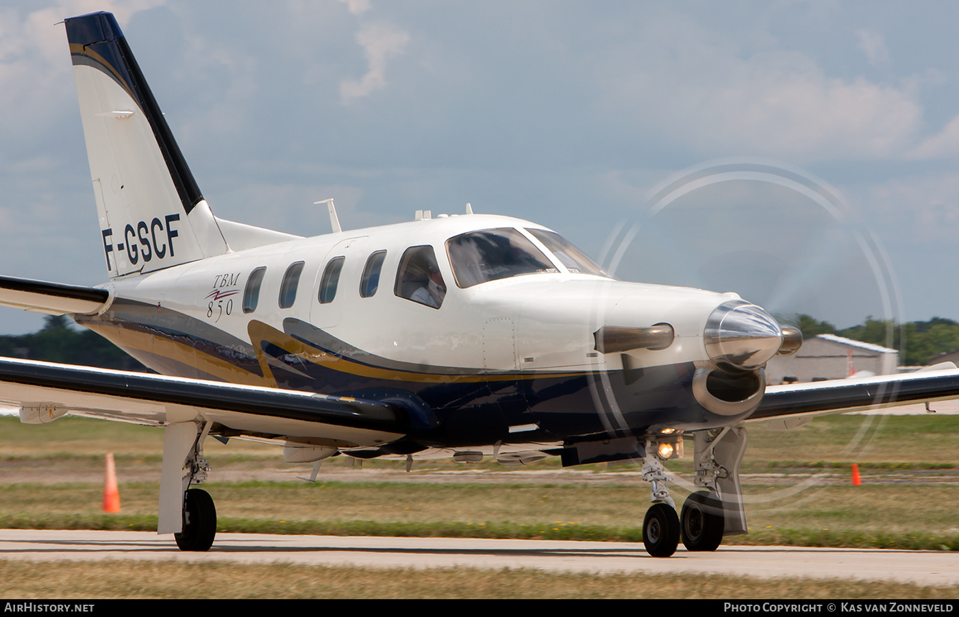 Aircraft Photo of F-GSCF | Socata TBM-850 (700N) | AirHistory.net #384559