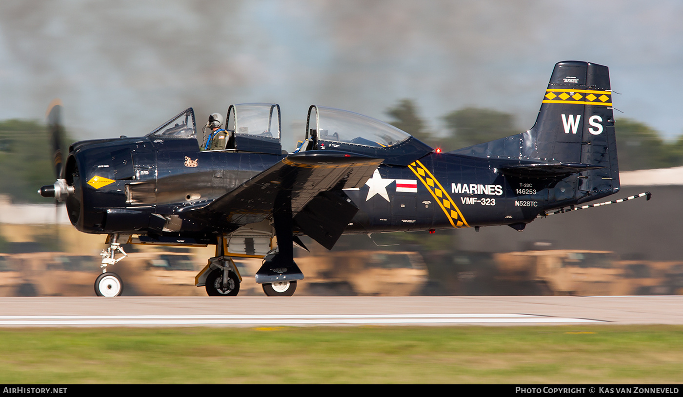 Aircraft Photo of N528TC / 146253 | North American T-28C Trojan | USA - Marines | AirHistory.net #384565