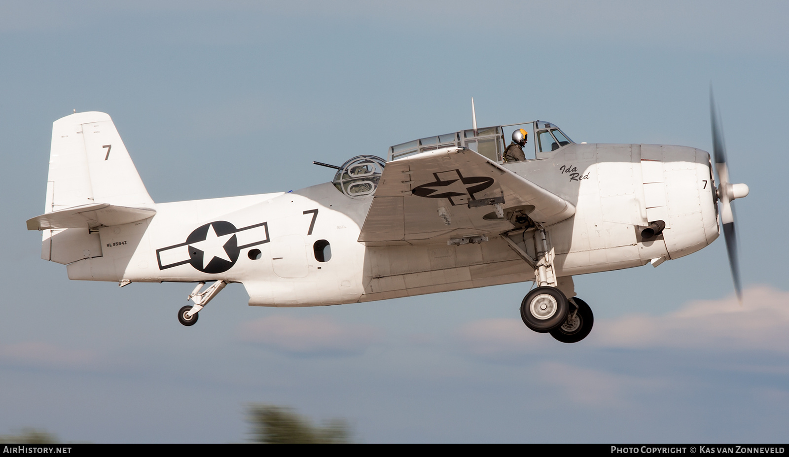 Aircraft Photo of N9584Z / NL9584Z | Grumman TBM-3E Avenger | USA - Navy | AirHistory.net #384573