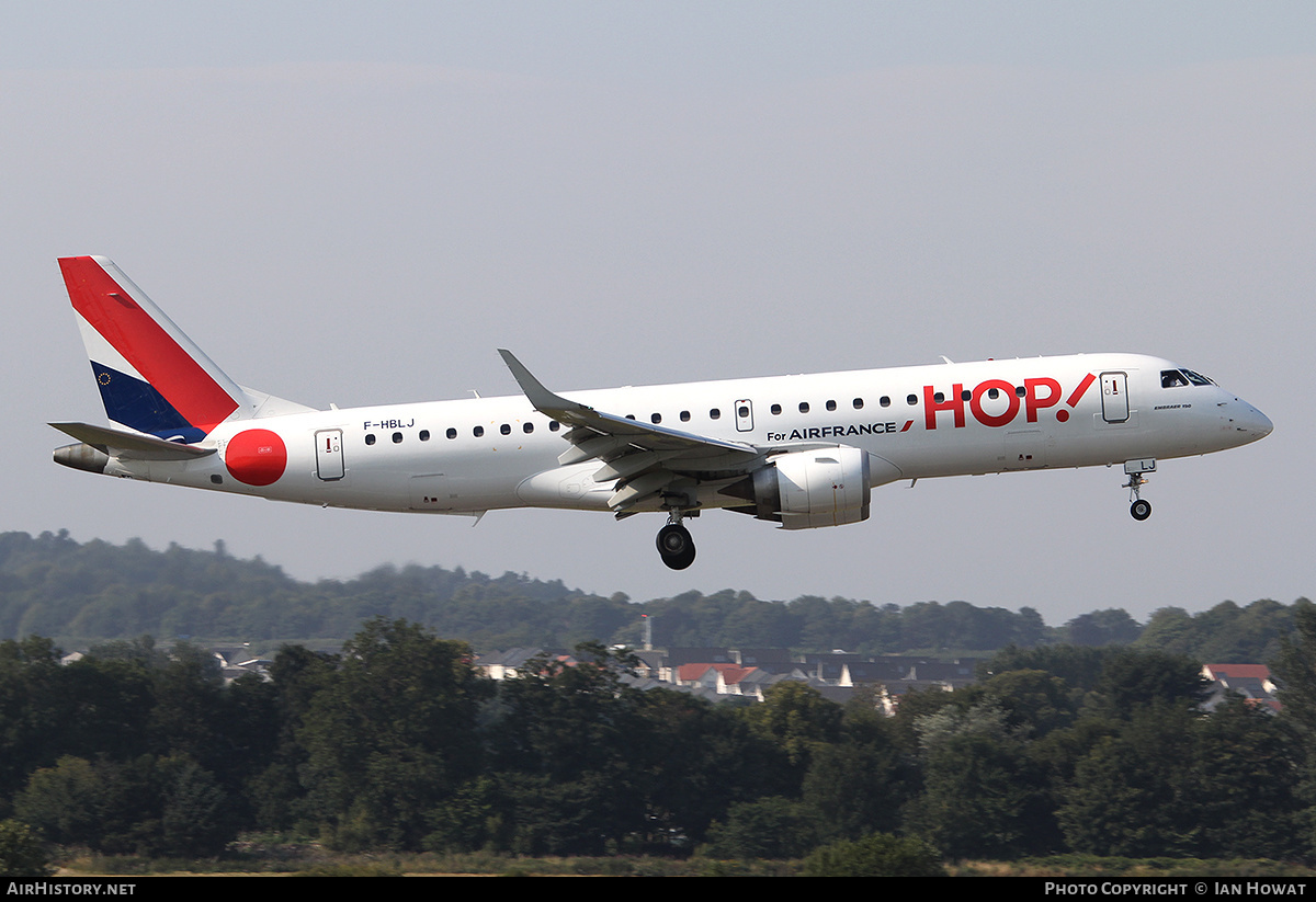 Aircraft Photo of F-HBLJ | Embraer 190STD (ERJ-190-100STD) | Hop! | AirHistory.net #384589