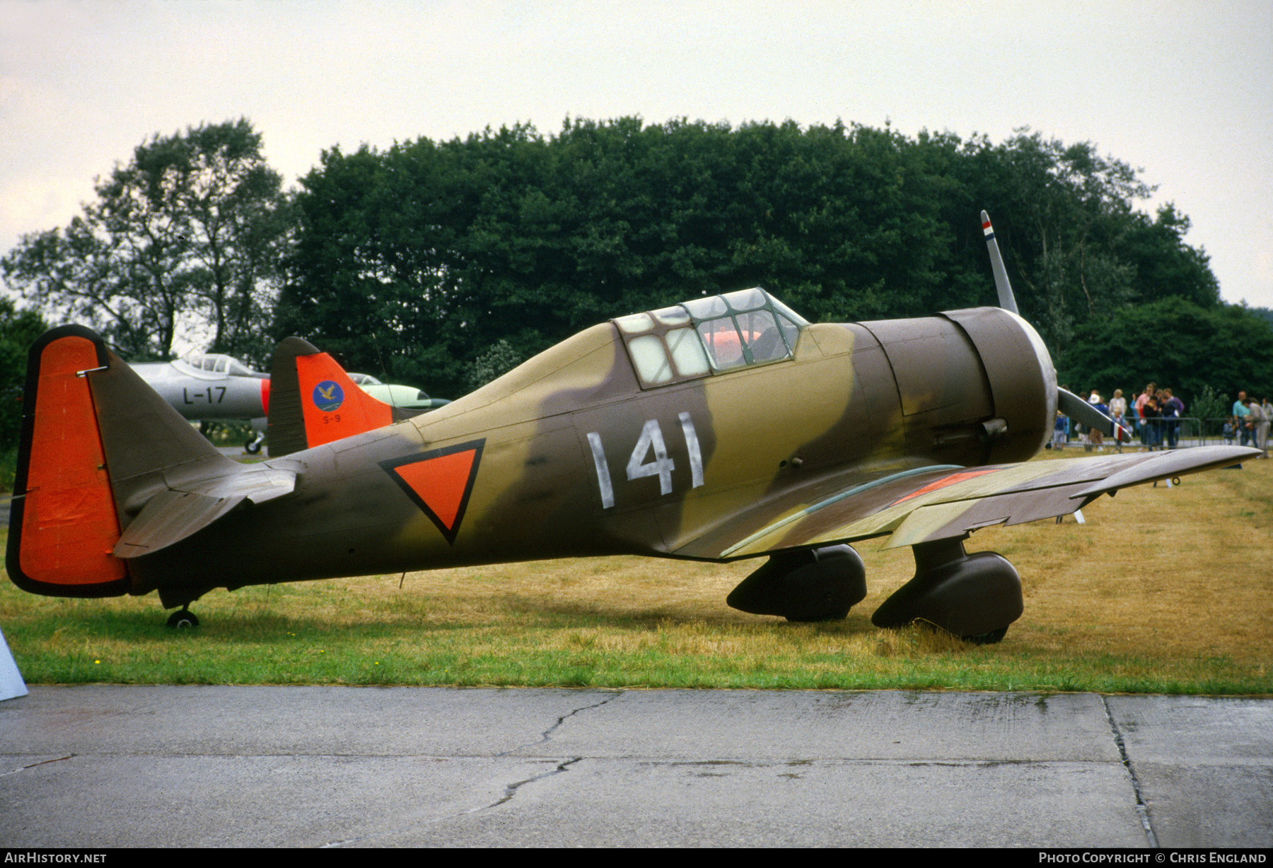 Aircraft Photo of 141 | North American AT-16 Harvard IIB | Koninklijke Luchtmacht Historische Vlucht | Netherlands - Air Force | AirHistory.net #384592