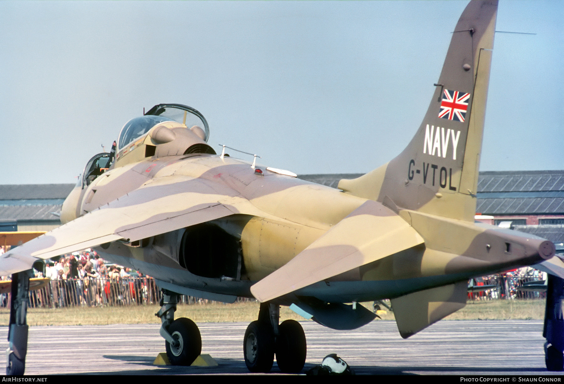Aircraft Photo of G-VTOL | Hawker Siddeley Harrier T52 | Hawker Siddeley | AirHistory.net #384605