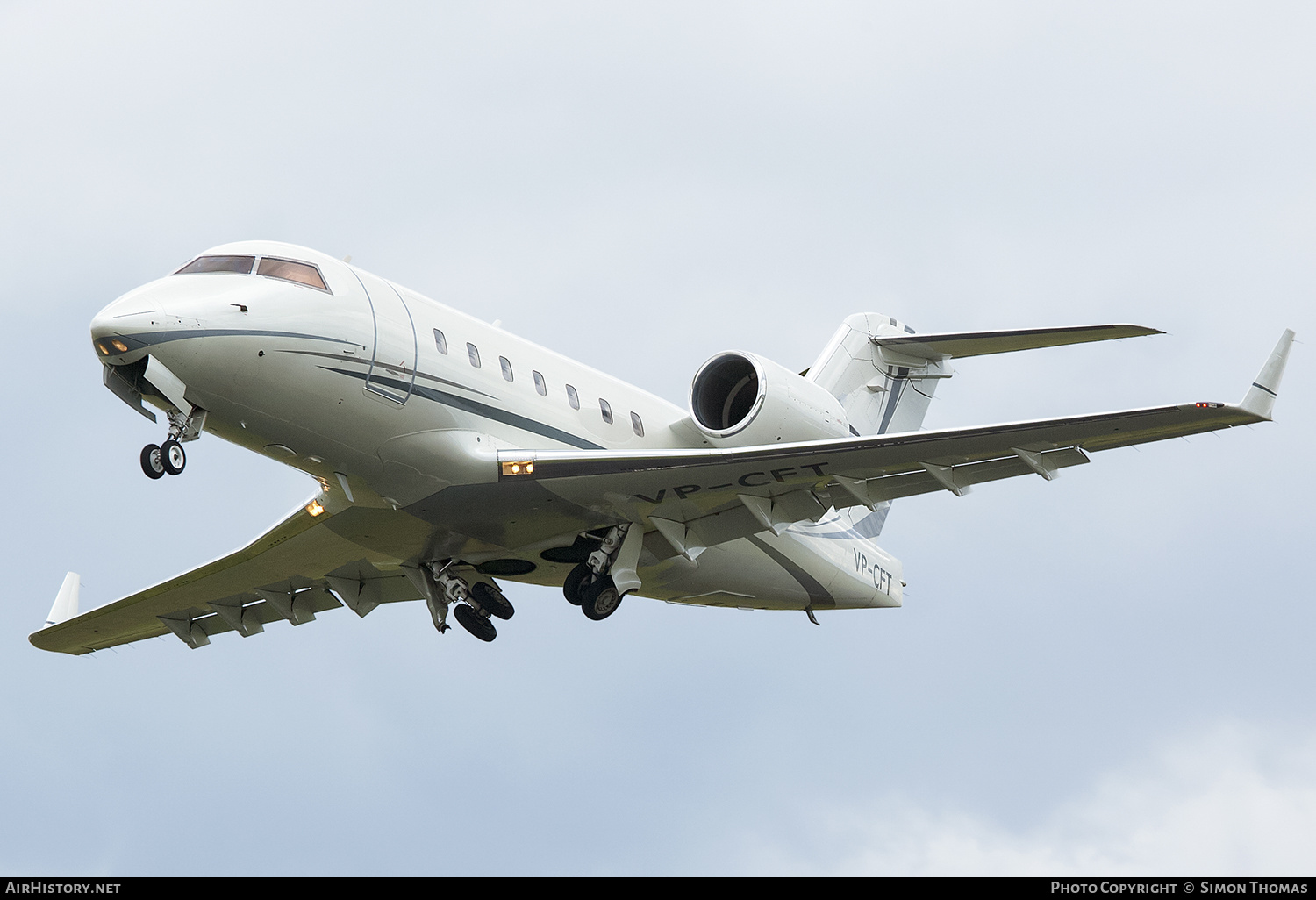 Aircraft Photo of VP-CFT | Canadair Challenger 601-3A (CL-600-2B16) | AirHistory.net #384632