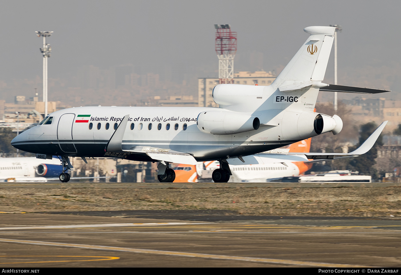 Aircraft Photo of EP-IGC / 5-9017 | Dassault Falcon 900EX | Islamic Republic of Iran | AirHistory.net #384642