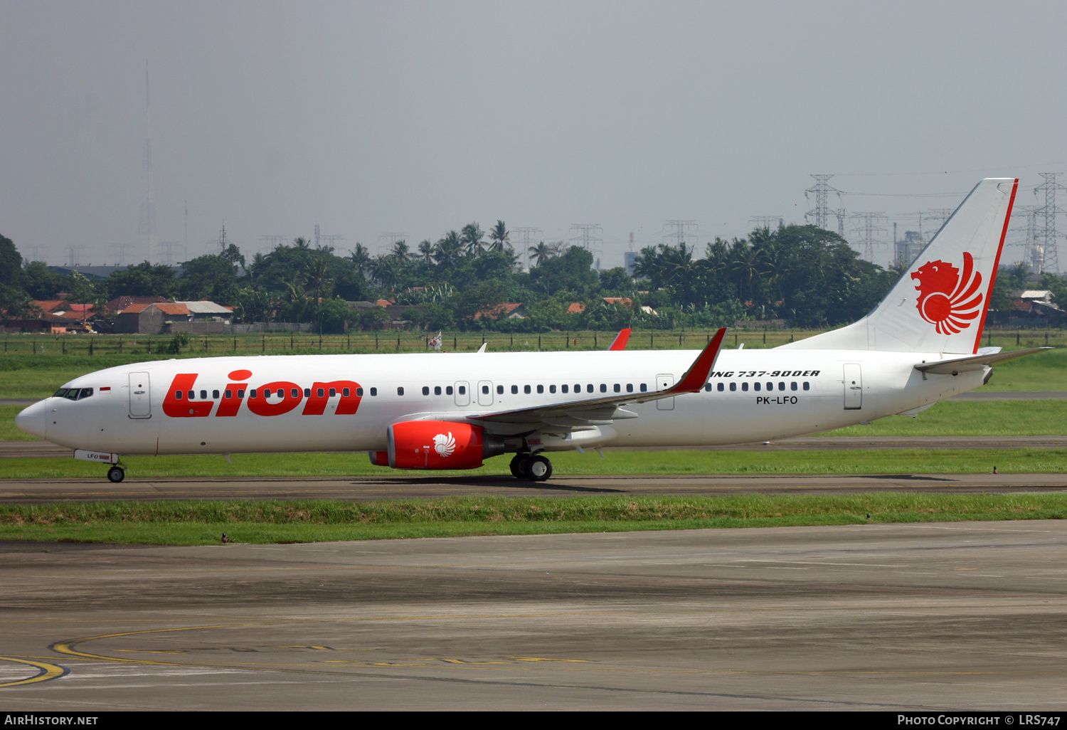 Aircraft Photo of PK-LFO | Boeing 737-9GP/ER | Lion Air | AirHistory.net #384653
