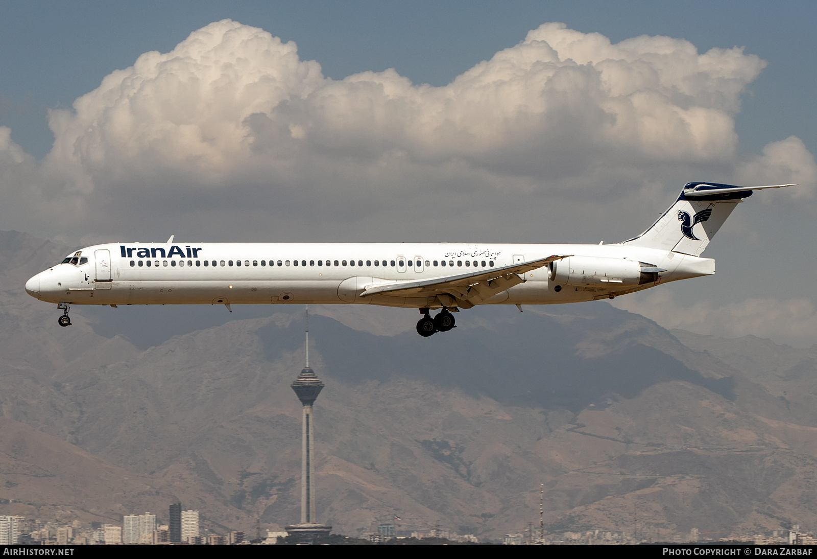 Aircraft Photo of EP-CBD | McDonnell Douglas MD-82 (DC-9-82) | Iran Air | AirHistory.net #384657