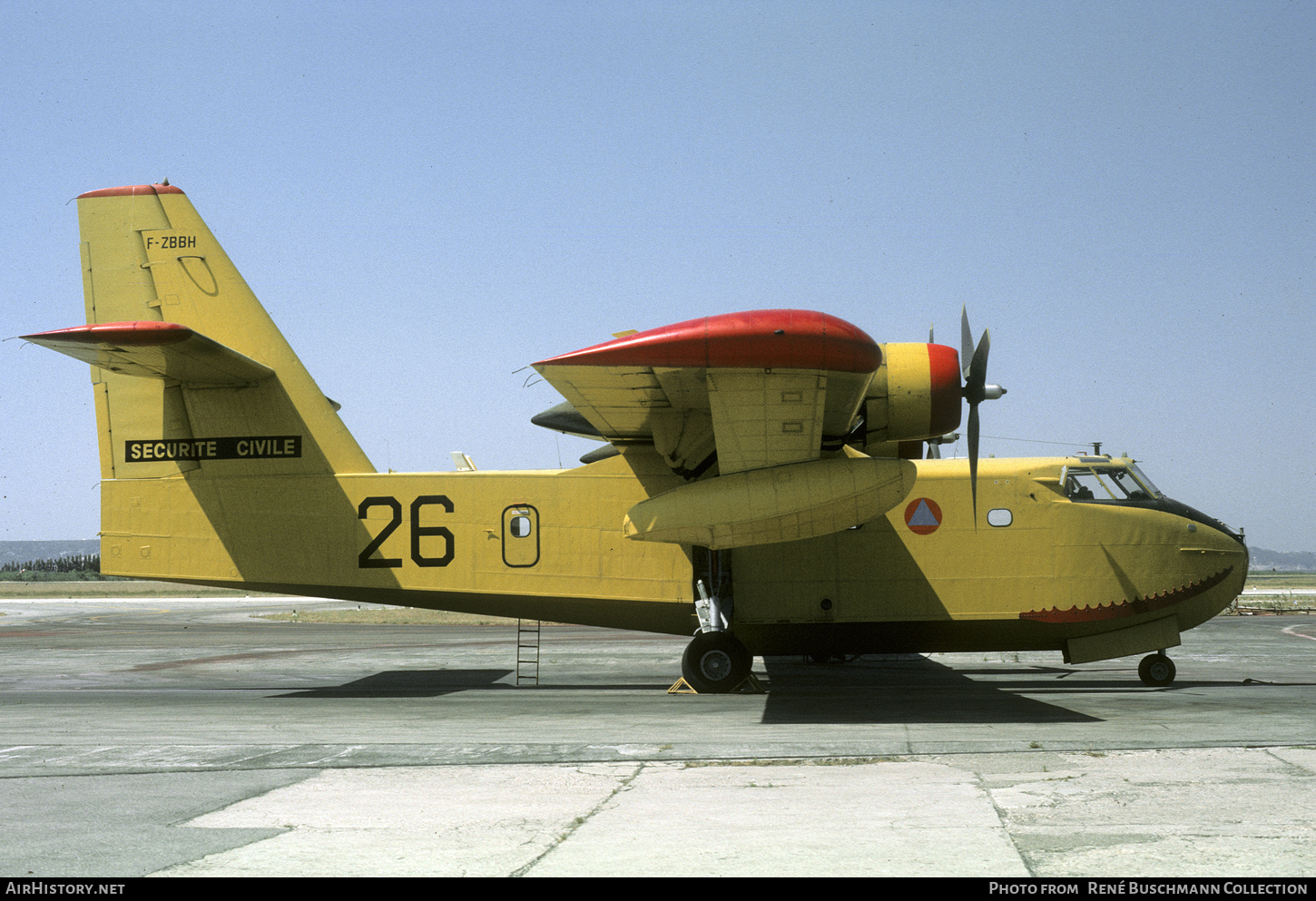 Aircraft Photo of F-ZBBH | Canadair CL-215-I (CL-215-1A10) | Sécurité Civile | AirHistory.net #384668