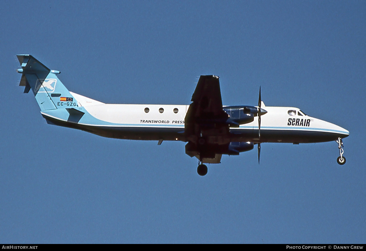 Aircraft Photo of EC-GZG | Beech 1900C-1 | Serair | AirHistory.net #384672