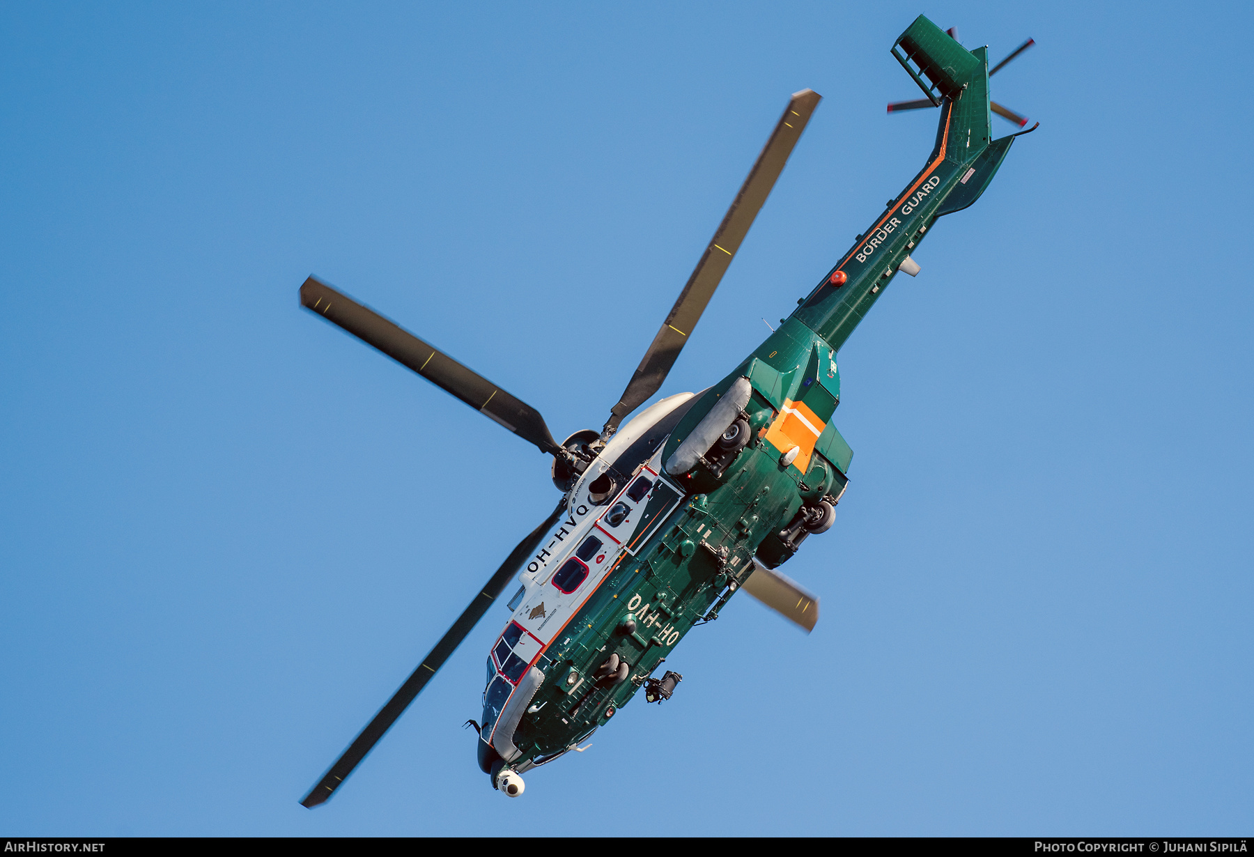 Aircraft Photo of OH-HVQ | Aerospatiale AS-332L1e Super Puma | Rajavartiolaitos - Finnish Border Guard | AirHistory.net #384691