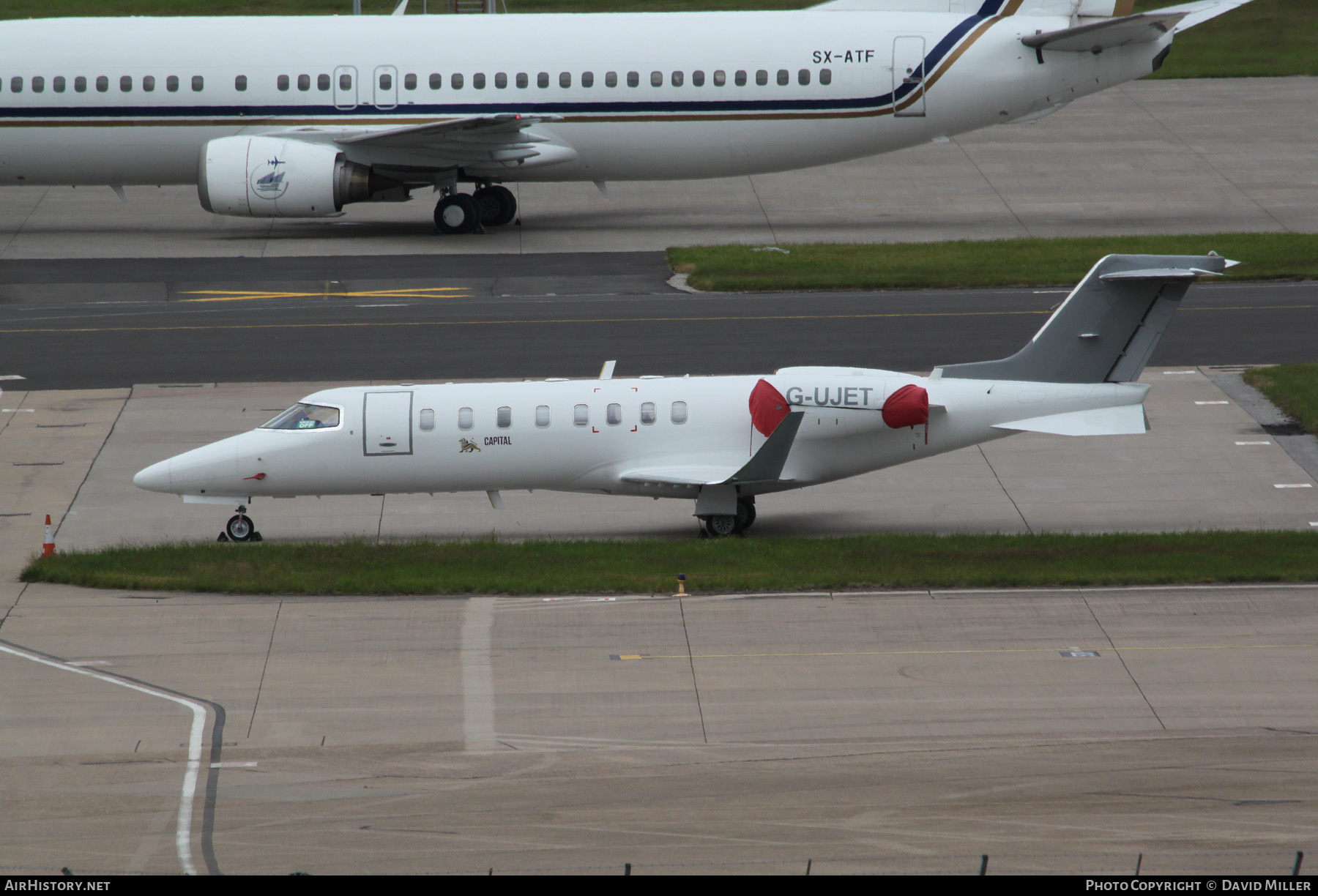 Aircraft Photo of G-UJET | Learjet 45 | AirHistory.net #384700