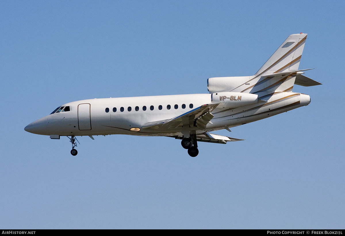 Aircraft Photo of VP-BLM | Dassault Falcon 900B | AirHistory.net #384701