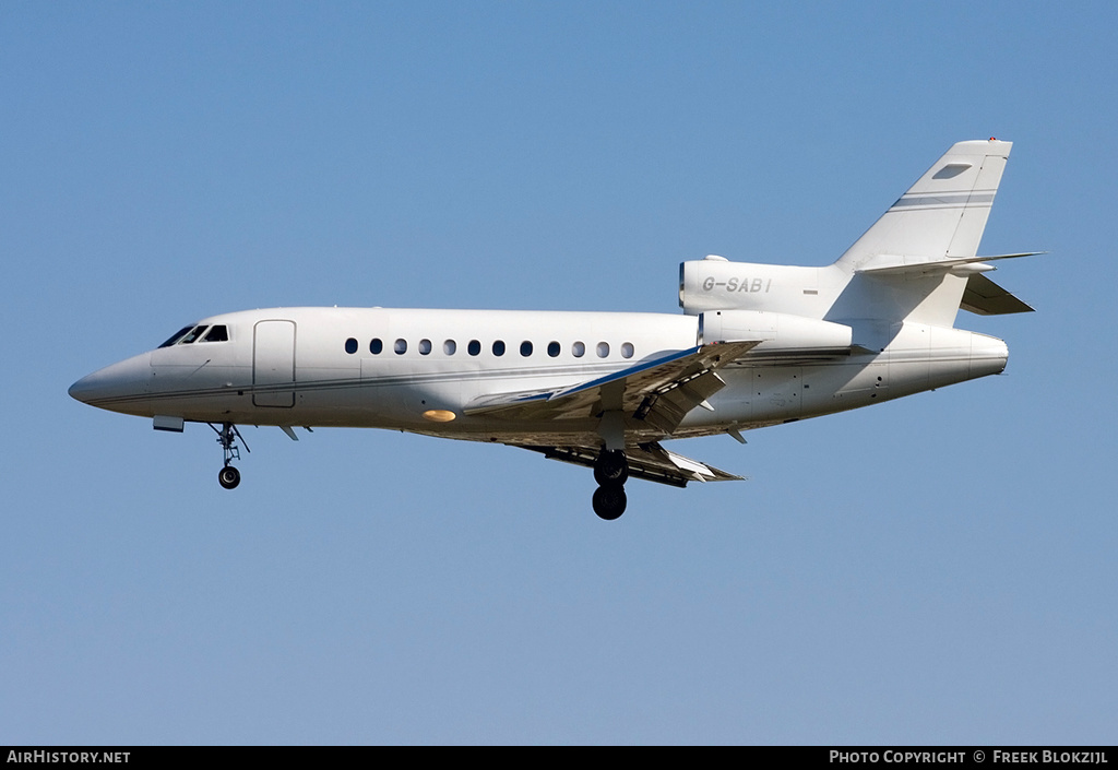 Aircraft Photo of G-SABI | Dassault Falcon 900EX | AirHistory.net #384702