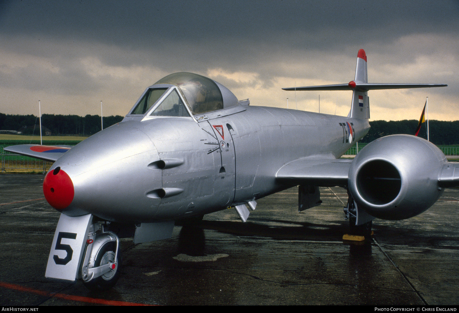 Aircraft Photo of I-189 | Gloster Meteor F8 | Netherlands - Air Force | AirHistory.net #384712