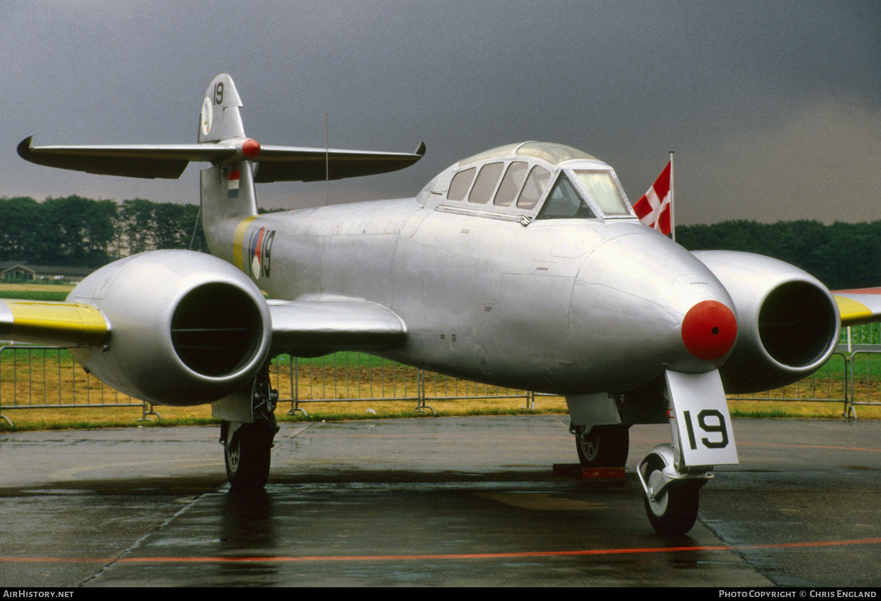 Aircraft Photo of I-19 | Gloster Meteor T7 | Netherlands - Air Force | AirHistory.net #384713